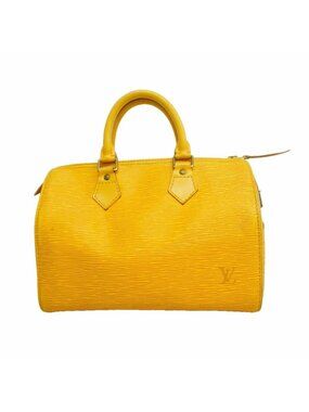 Louis Vuitton Handbag Epi Speedy 25 Jaune